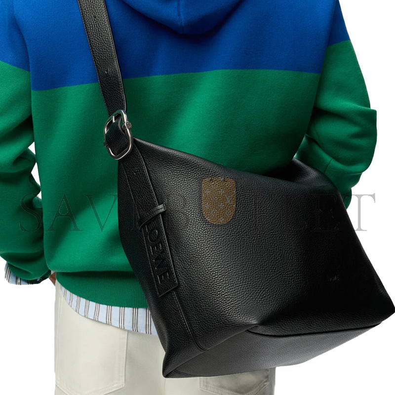 LOEWE LARGE LOOP HOBO IN SUPPLE GRAINED CALFSKIN BB22003X01 (45.5*31*17cm)
